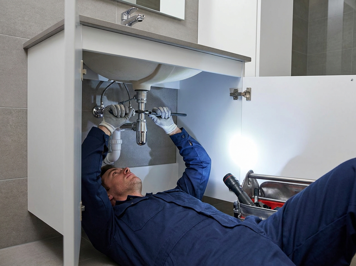 Slab leak repair in Denison, TX