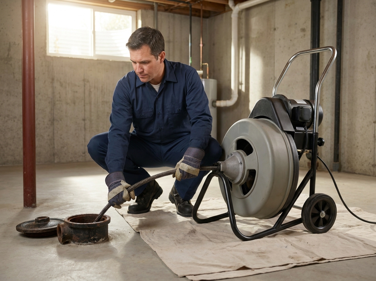Sewer line repair in Denison, TX